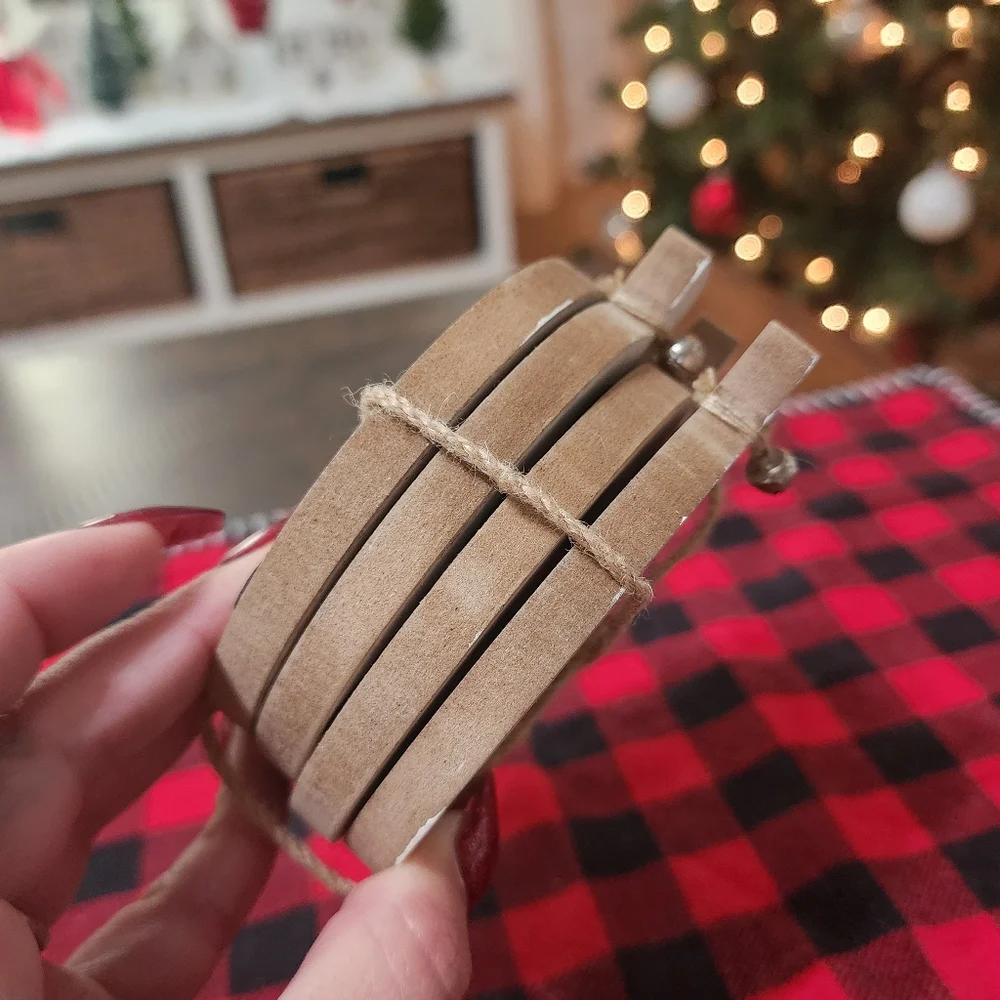 Pier 1 Imports | Ornament Shaped Wood Coasters